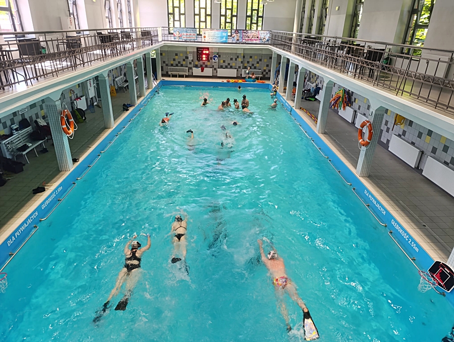 Hokej pod wodą Walenie Siemianowice Śląskie Trening 21 VI 2025